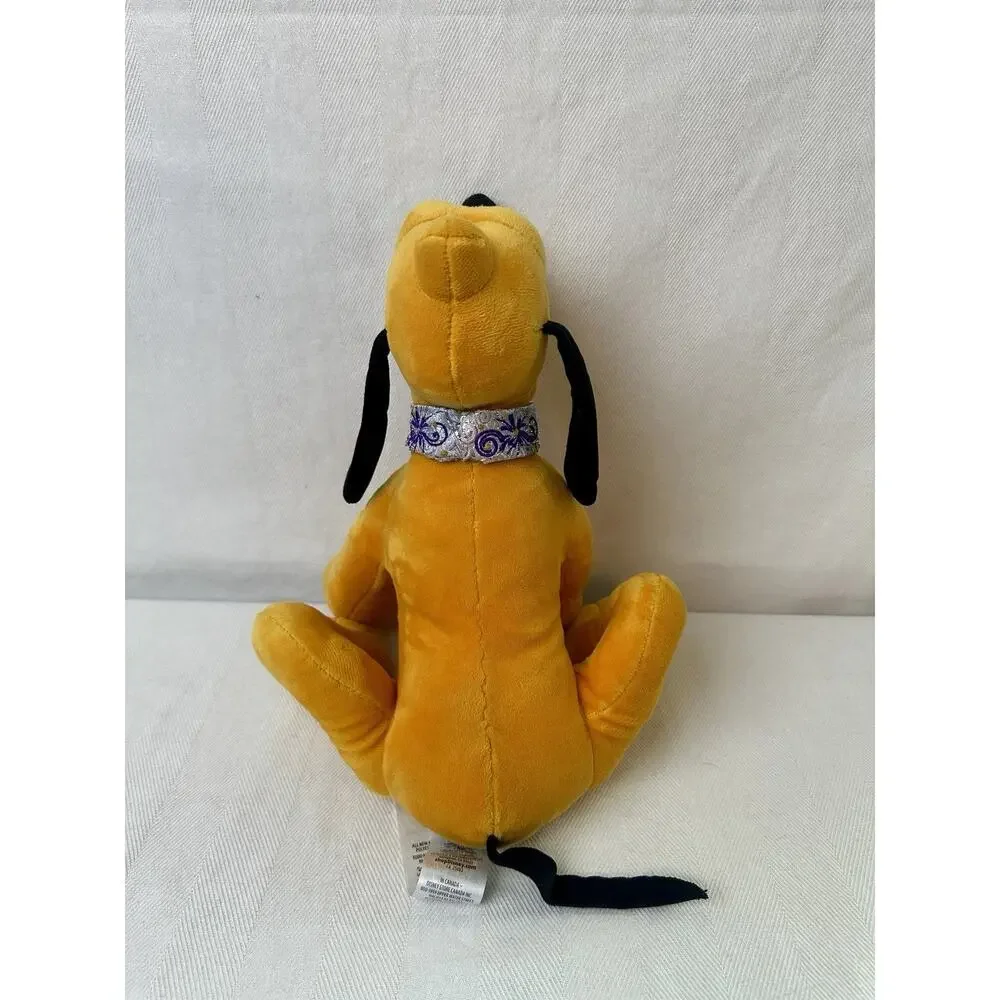 Walt Disney World 50th Anniversary Pluto Plush Collectable Stuffed Animal 12